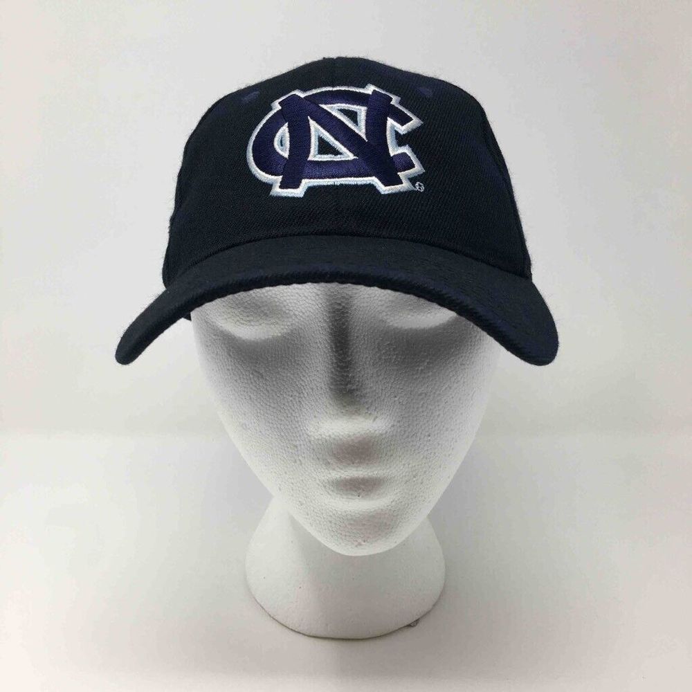 NC North Carolina Tar Heels Baseball Cap Blue Wool Blend Zephyr Grapf-X One Size